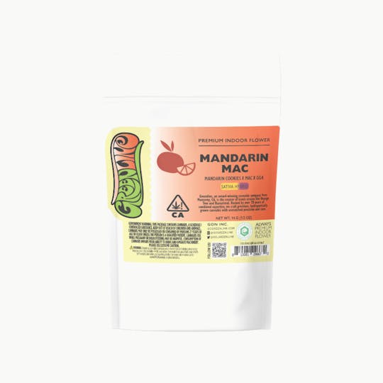 Greenline - Mandarin MAC - 1/2 oz - Indoor - Sativa Hybrid - 14g - 1