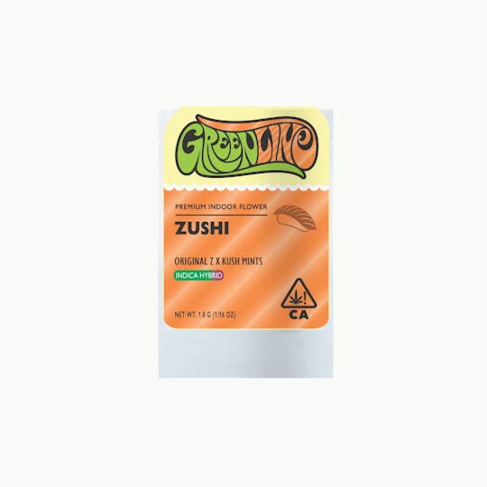 Greenline - Zushi - 1/16 oz - Indoor - Indica Hybrid - 1.8g - 1