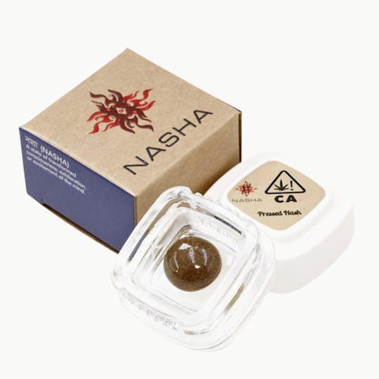 NASHA - Egyptian Gold 1.2g Blue Pressed Hash (Bandwagon Gardens) - 1