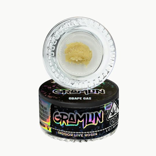 Gramlin - Grape Gas Indoor Live Rosin Concentrate - 1