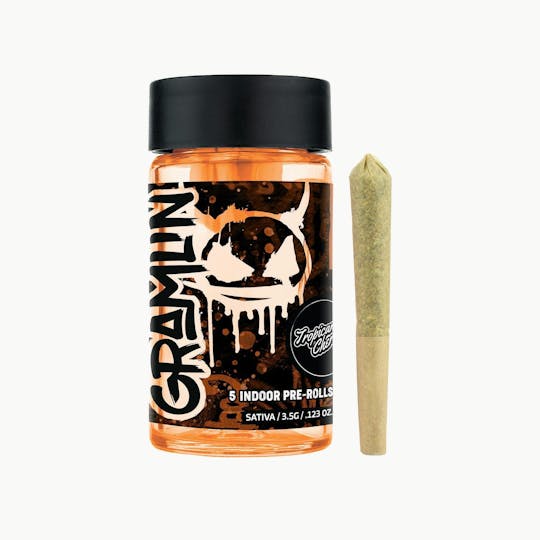 Gramlin - Tropicanna Cherry Preroll 3.5g (5ct) - 1