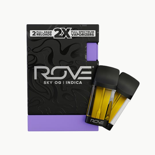 ROVE - Sky OG | 2g Melted Diamond Live Resin Vaporizer | 2x 1g (Reload) - 1