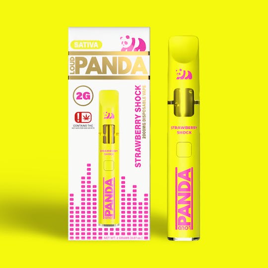 Loud Panda - Loud Panda - Strawberry Shock - 2G Disposable - 1