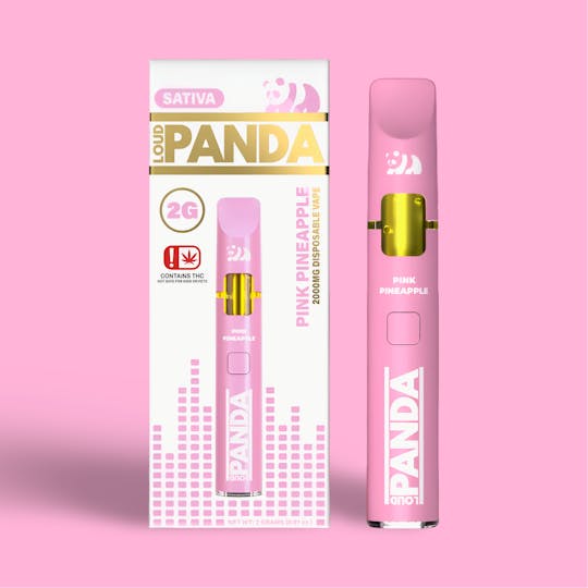 Loud Panda - Loud Panda - Pink Pineapple - 2G Disposable - 1