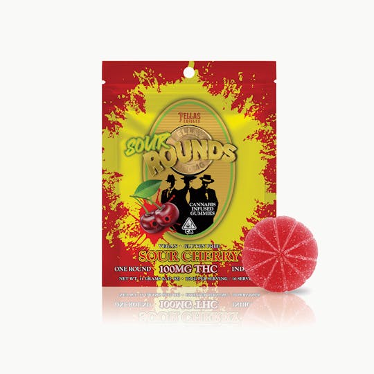 The Syndicate - THE SYNDICATE | FELLAS ROUNDS SINGLE DOSE PUCK 100MG - SOUR CHERRY - 1
