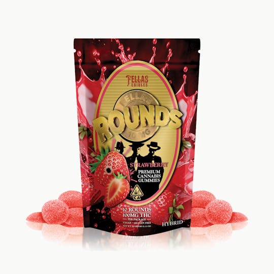 The Syndicate - THE SYNDICATE | FELLAS ROUNDS 100MG - STRAWBERRY - 1