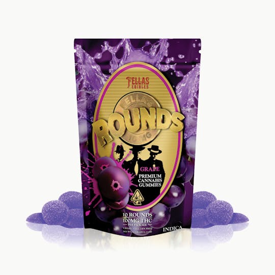 The Syndicate - THE SYNDICATE | FELLAS ROUNDS 100MG - GRAPE - 1