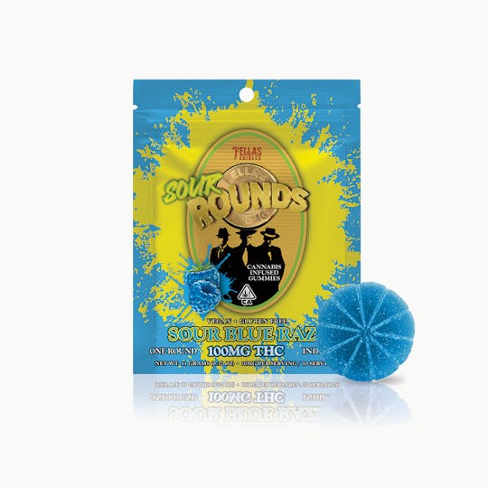 The Syndicate - THE SYNDICATE | FELLAS ROUNDS SINGLE DOSE PUCK 100MG - SOUR RAZZ - 1