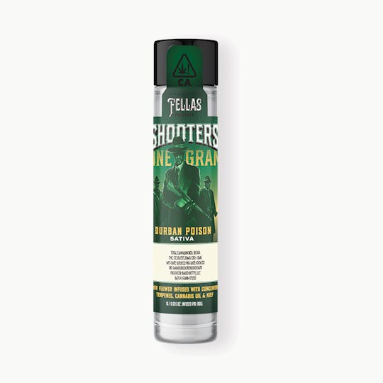 The Syndicate - THE SYNDICATE | FELLAS SHOOTERS INFUSED 1G - DURBAN POISON - 1