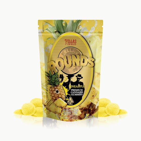 The Syndicate - THE SYNDICATE | FELLAS ROUNDS 100MG - PINEAPPLE - 1