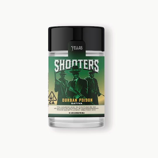 The Syndicate - THE SYNDICATE | FELLAS SHOOTERS INFUSED BABY 5pk - DURBAN POISON - 1