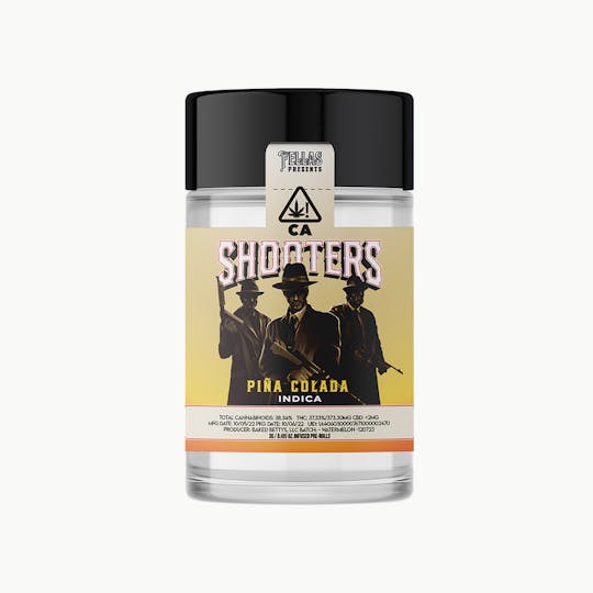 The Syndicate - THE SYNDICATE | FELLAS SHOOTERS INFUSED BABY 5pk - PINA COLADA - 1