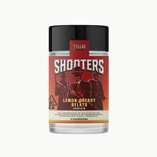 The Syndicate - THE SYNDICATE | FELLAS SHOOTERS INFUSED BABY 5pk - LEMON CHERRY GELATO - 1