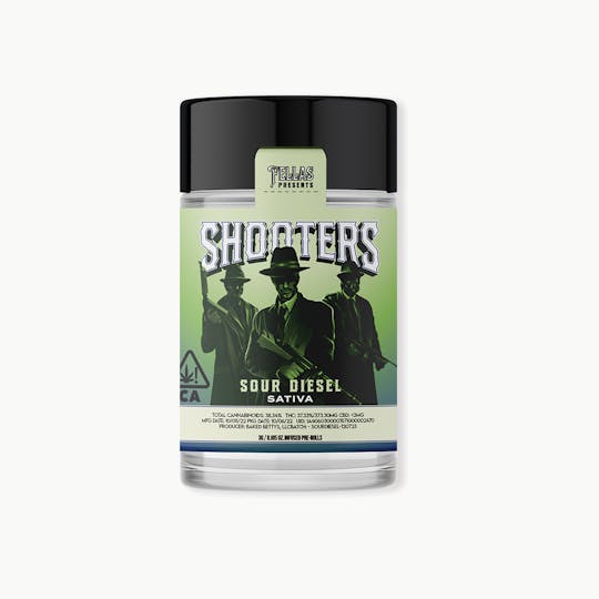 The Syndicate - THE SYNDICATE | FELLAS SHOOTERS INFUSED BABY 5pk - SOUR DIESEL - 1