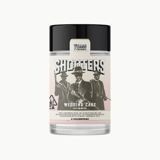The Syndicate - THE SYNDICATE | FELLAS SHOOTERS INFUSED BABY 5pk - WEDDING CAKE - 1