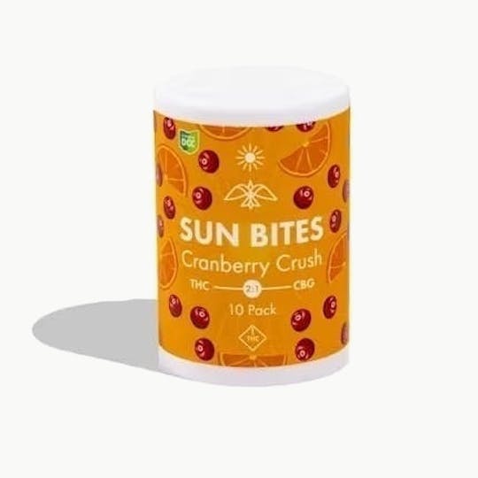 Firelands Scientific - CBG 2:1 Cranberry Crush Sunbites - Edibles - 1