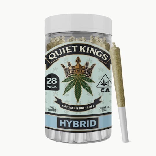 Quiet Kings - QUIET KINGS-PREROLL MULTIPACK-MIXED LIGHT-CHEMBO KUSH-14G - 1