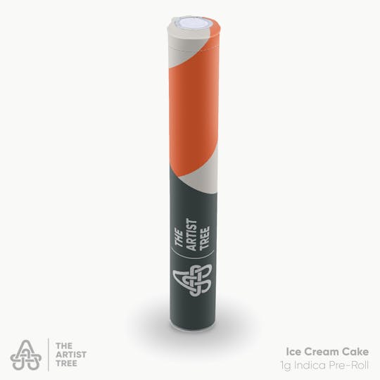 The Artist Tree - TAT Ice Cream Cake (I) Preroll 1g - 1