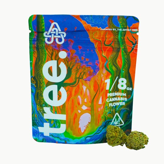 The Artist Tree - TAT Black Cherry Breath (I) Flower 3.5g - 1