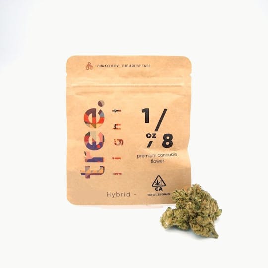 The Artist Tree - TAT Light | Banana Sherb (H) Flower 3.5g - 1