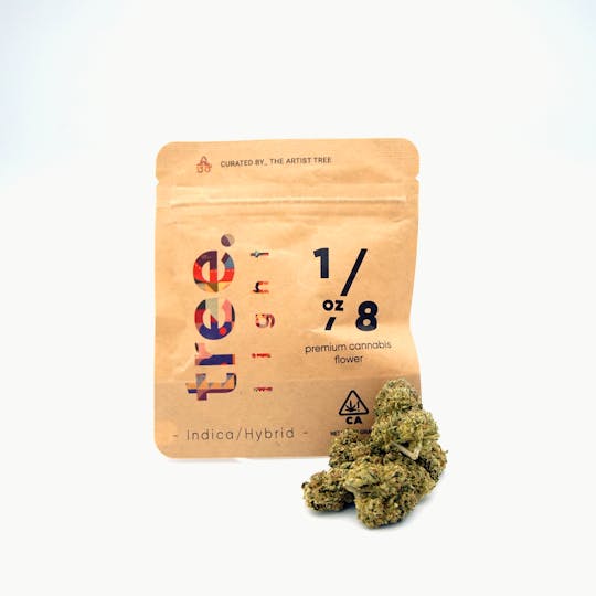 The Artist Tree - TAT Light | Cookie Breath (I/H) Flower 3.5g - 1