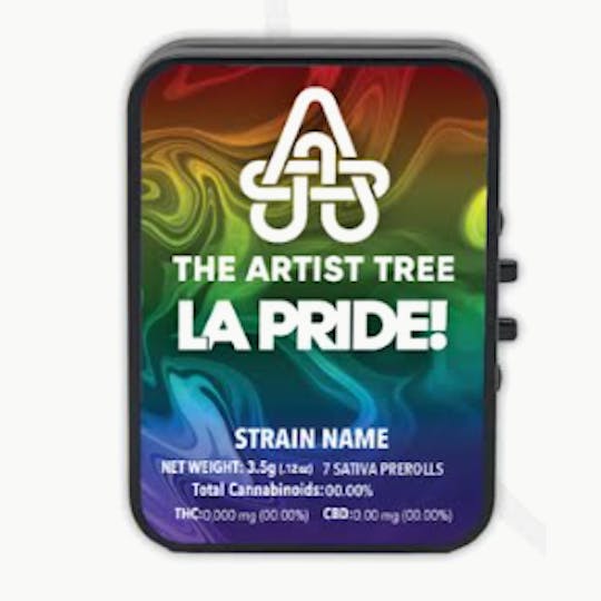 The Artist Tree - TAT Pride (S) Preroll 7pk 3.5g - 1