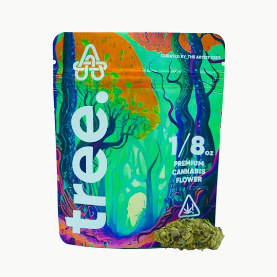 The Artist Tree - TAT Rainbow Runtz (I/H) Flower 3.5g - 1