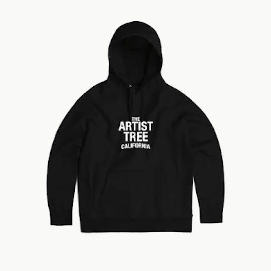 The Artist Tree - The Artist Tree California Black Hoodie - 1