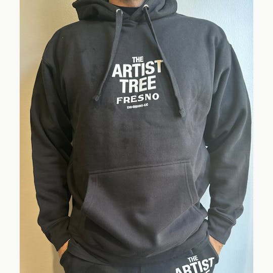 The Artist Tree - The Artist Tree Fresno Black Hoodie - 1
