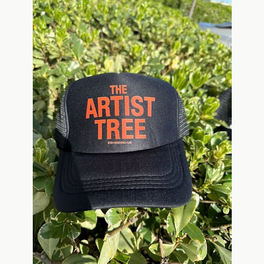 The Artist Tree - The Artist Tree Fresno Trucker Hat - Black - 1