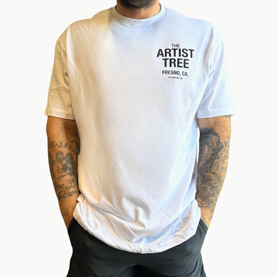 The Artist Tree - The Artist Tree Fresno White T-Shirt L - 1