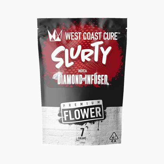 West Coast Cure - Slurty - 7G Diamond Infused Premium Flower - 1