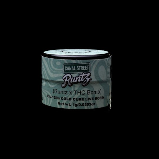 Rosin Tech Labs - Green Label - Canal St. Runtz - Cold Cure - 1