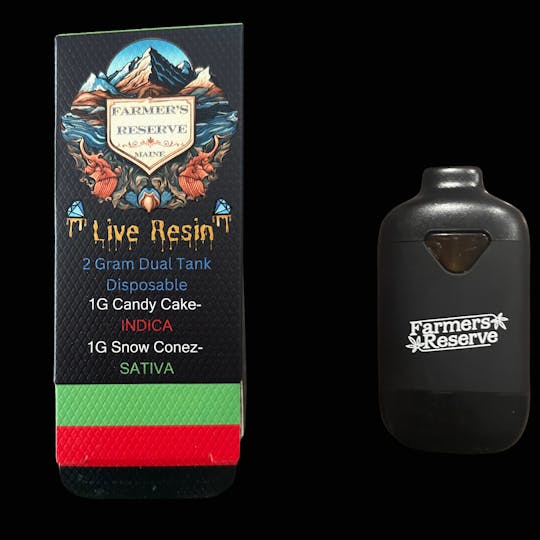 Farmers Reserve - 2 Gram Flavor Switch Pod-1G-Candy Cake + 1G-Snow Conez - 1