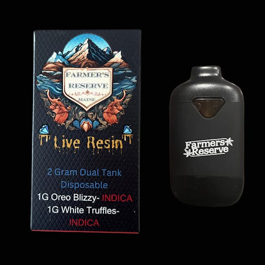 Farmers Reserve - 2 Gram Flavor Switch Pod-1G-Oreo Blizzy + 1G-White Truffle - 1