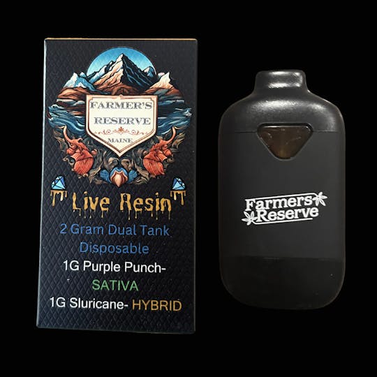Farmers Reserve - 2 Gram Flavor Switch Pod-1G-Purple Punch + 1G-Sluricane - 1