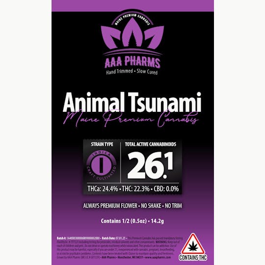 AAA Pharms - Animal Tsunami Half Ounce - 1