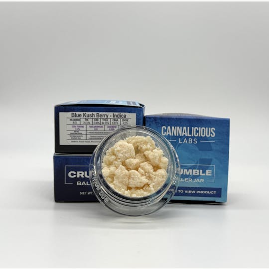 Cannalicious Labs - Blue Kush Berry Crumble - Indica - 1