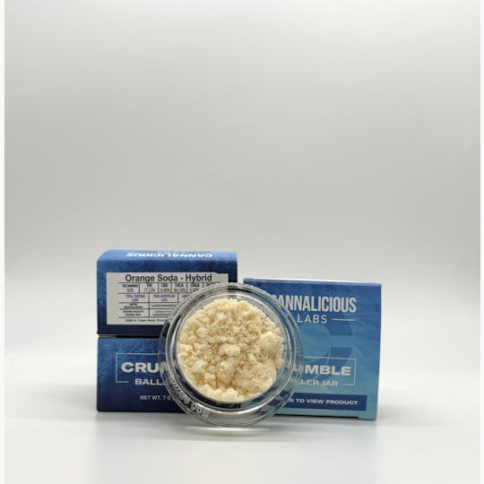 Cannalicious Labs - Orange Soda Crumble - Hybrid - 1