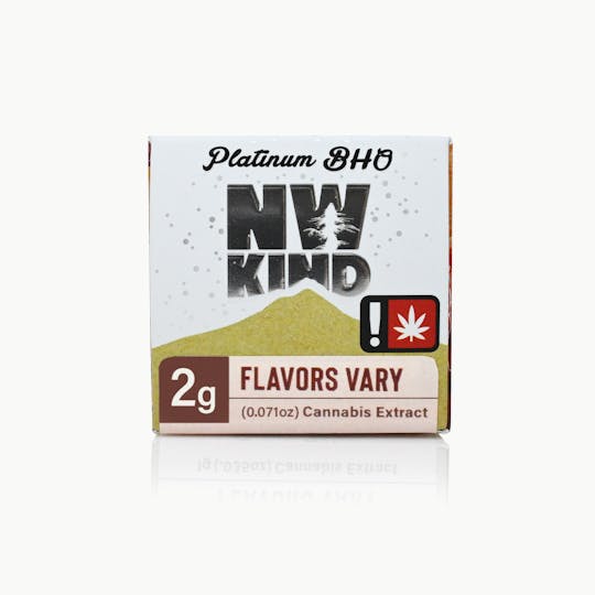 NW KIND - Platinum Zkittlez Platinum BHO Sugar Wax 2g - 1
