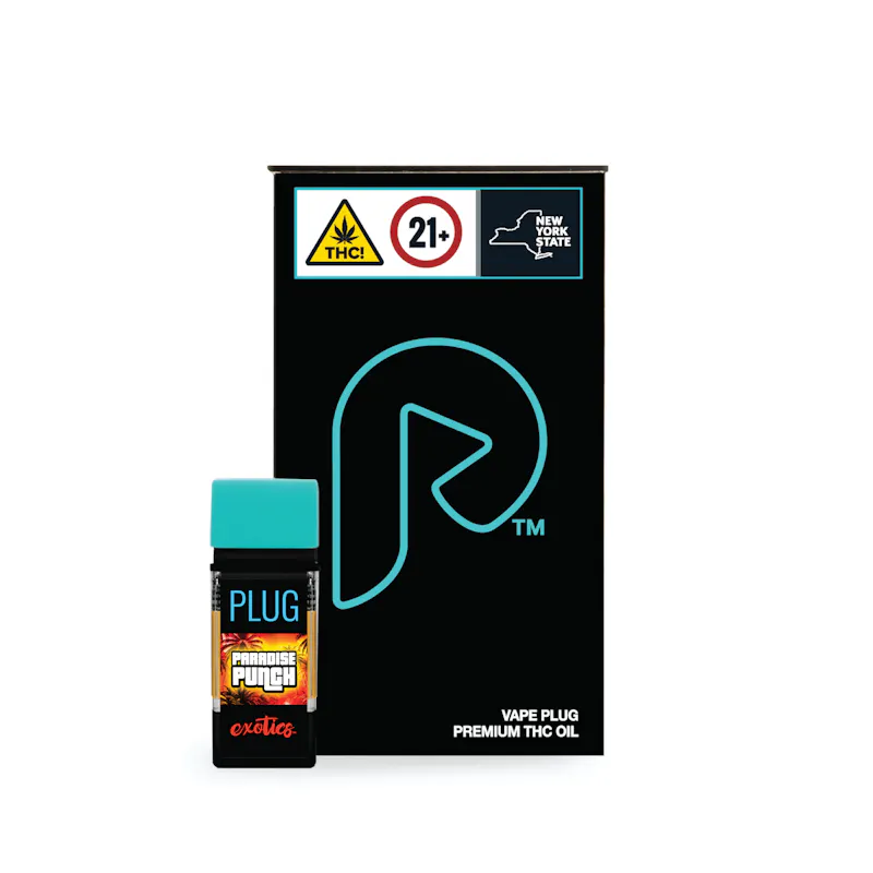 Plug Play 1g PLUG New York Exotics: Paradise Punch cartridge