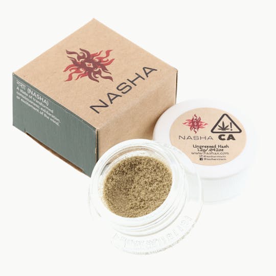 NASHA - Nectarine Jelly 1.2g Green Unpressed Hash (Bandwagon Gardens) - 1