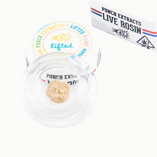 Punch Edibles & Extracts - Papaya Sour D Tier 4 Live Rosin Cold Cure Badder (1g) - 1