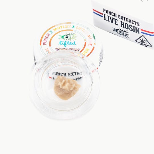 Punch Edibles & Extracts - Toronja Jelly Tier 4 Live Rosin Cold Cure Badder (1g) - 1