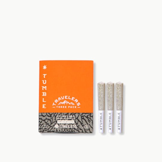 Timeless Vapes - Tumble Shoedog Travelers Infused Pre Roll Pack - 1