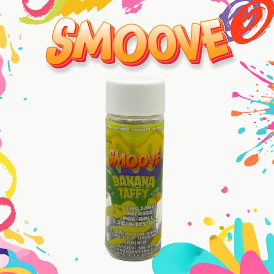 Smoove - Smoove Infused Pre Rolls Banana Taffy 5 x 0.7 - 3.5 G - 1