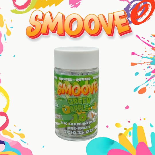 Smoove - Smoove Infused Pre Rolls Green Apple 10 x 0.7 - 7 G - 1