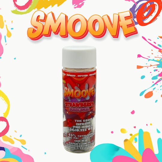 Smoove - Smoove Infused Pre Rolls Strawberry Bubblegum 5 x 0.7 - 3.5 G - 1