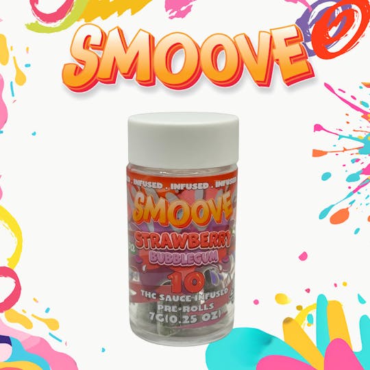 Smoove - Smoove Infused Pre Rolls Strawberry Bubblegum 10 x 0.7 - 7 G - 1