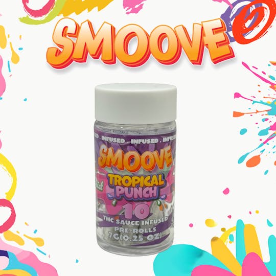 Smoove - Smoove Infused Pre Rolls Tropical Punch 10 x 0.7 - 7 G - 1